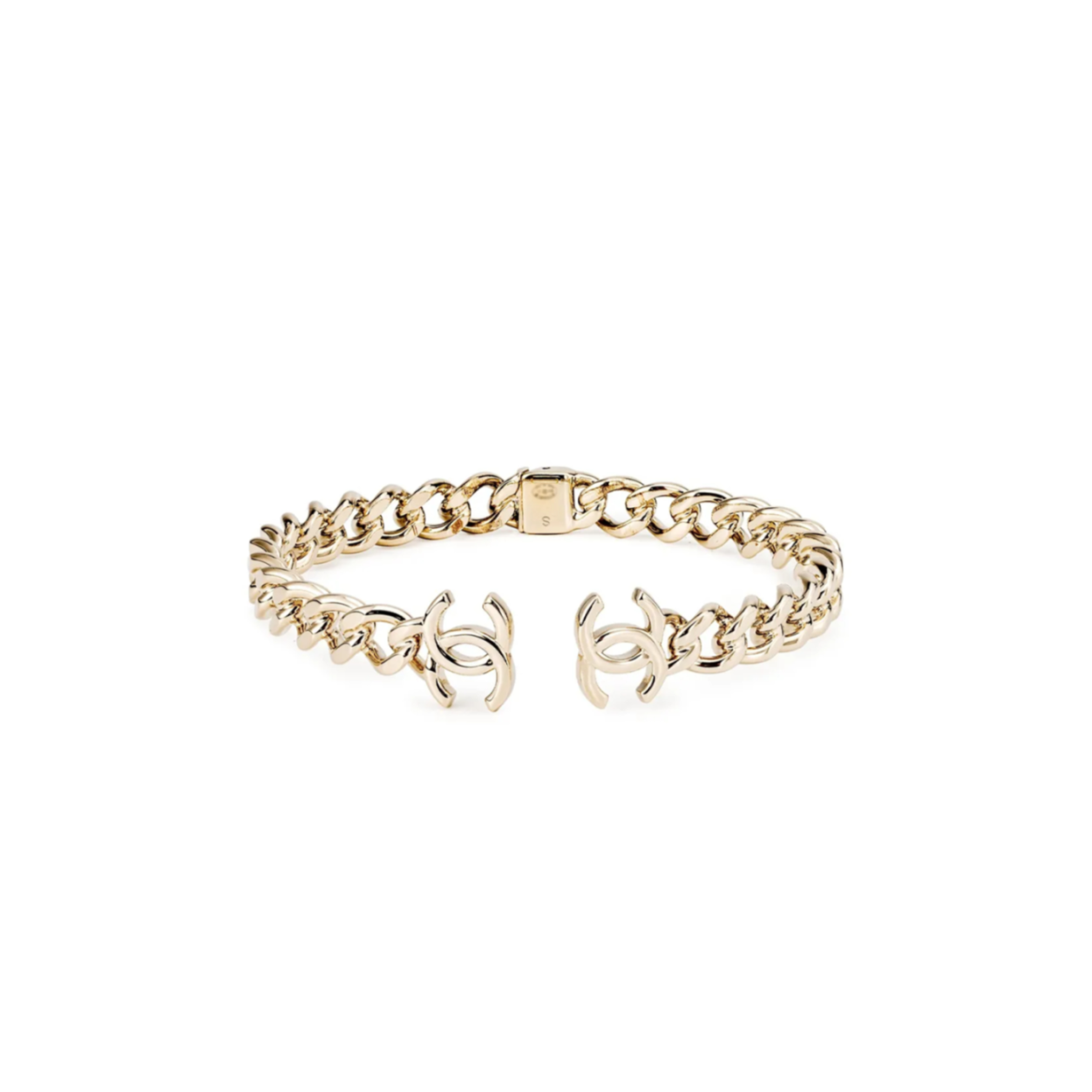 Ch**el cc chain link choker necklace ab7803